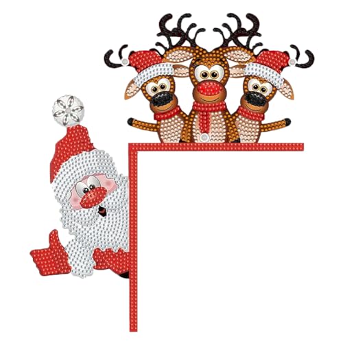 Kexpery DIY Kit Diamant Decoration 2d leicht zu kreieren for Wand und festliches Handwerksfenster von Kexpery