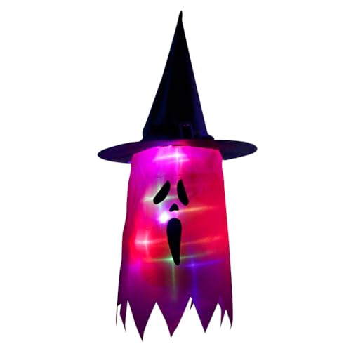 Kexpery Geisterlichter leuchtender Hexenhüte for Halloween -Außen- und Innenausstattung Kexpery Geisterlichter leuchtender Hexenhüte for Halloween -Außen- und Innenausstattung von Kexpery