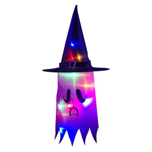 Kexpery Geisterlichter leuchtender Hexenhüte for Halloween -Außen- und Innenausstattung Kexpery Geisterlichter leuchtender Hexenhüte for Halloween -Außen- und Innenausstattung von Kexpery