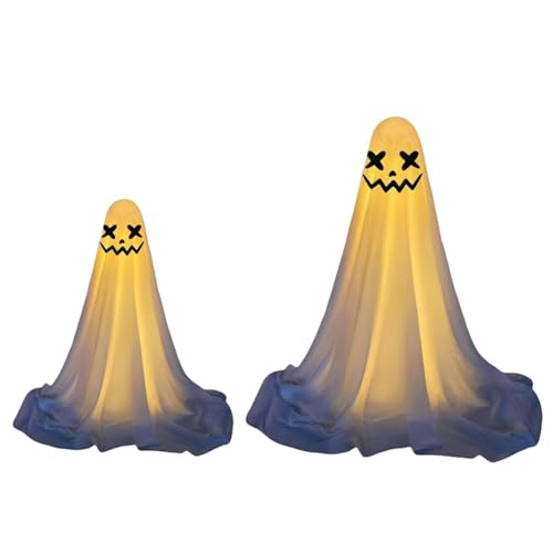 Kexpery Ghost Haven White Stoff mit Halloween -LED -Leuchten verstellbare Dekorationshöhe for Veranda Gartenterrasse verstellbare Outdoor -Dekoration Kexpery Ghost Haven White Stoff mit Halloween -LED -Leuchten verstellbare Dekorationshöhe for Veranda Gartenterrasse verstellbare Outdoor -Dekoration von Kexpery