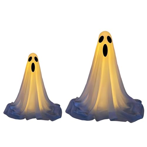Kexpery Ghost Haven White Stoff mit Halloween -LED -Leuchten verstellbare Dekorationshöhe for Veranda Gartenterrasse verstellbare Outdoor -Dekoration Kexpery Ghost Haven White Stoff mit Halloween -LED -Leuchten verstellbare Dekorationshöhe for Veranda Gartenterrasse verstellbare Outdoor -Dekoration von Kexpery