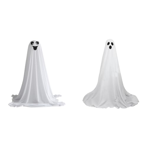 Kexpery Halloween-Dekoration mit gruseliger LED-Lichterkette, Dekoration für den Außenbereich, für Garten und Veranda von Kexpery