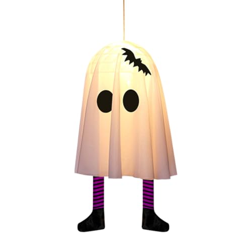Kexpery Halloween Lichterkette Geister Wasserdicht Hexenhut für Garten und Party von Kexpery