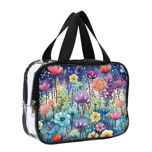 Kexpery Kreative Handtasche mit Diamantmalerei DIY transparente Kristalltasche Großer Diamantlager nach Punkten täglich Gebrauch von Kexpery