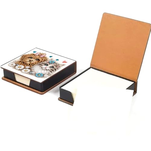 Kexpery Mosaic Notes Box Farbe Tiere im Leder -DIY -Kit mit 160 Blättern zur Dekoration und Organisation Kexpery Mosaic Notes Box Farbe Tiere im Leder -DIY -Kit mit 160 Blättern zur Dekoration und Organisation von Kexpery