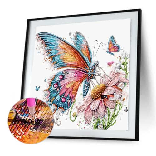 Kexpery Partielle 5D -DIY -Diamantmalerei mit spezieller Form Blumendekoration und Schmetterlinge for einzigartige Arbeiten Kexpery Partielle 5D -DIY -Diamantmalerei mit spezieller Form Blumendekoration und Schmetterlinge for einzigartige Arbeiten von Kexpery