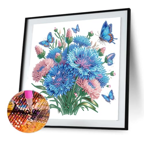 Kexpery Partielle 5D -DIY -Diamantmalerei mit spezieller Form Blumendekoration und Schmetterlinge for einzigartige Arbeiten Kexpery Partielle 5D -DIY -Diamantmalerei mit spezieller Form Blumendekoration und Schmetterlinge for einzigartige Arbeiten von Kexpery