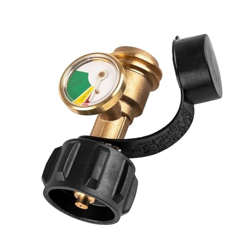 Kexpery Universal Propan Level - mit präzisem Messingadapter for Barbecue Camping Tanks von Kexpery