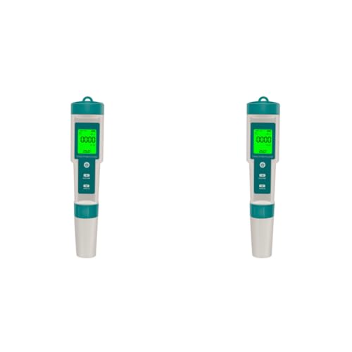 Kexpery Wasseranalysator 7 in 1 Multifunktions -PHTD -EC SG -ORP -Temperatur for Pools und Aquarien von Kexpery