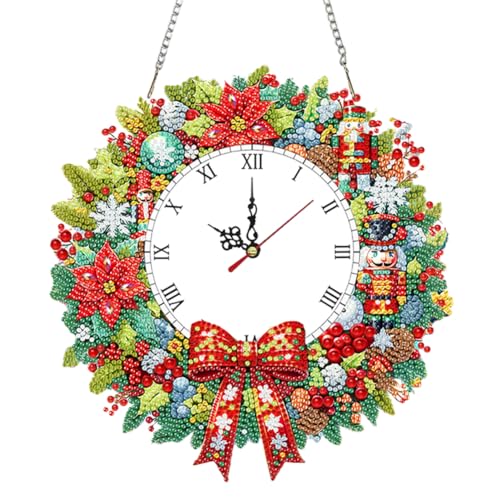 Kexpery Weihnachtsdiamantdiamantmalerei DIY DIY 2D Flat -Pendel in Dekorationskunst und Geschenkdekoration von Kexpery