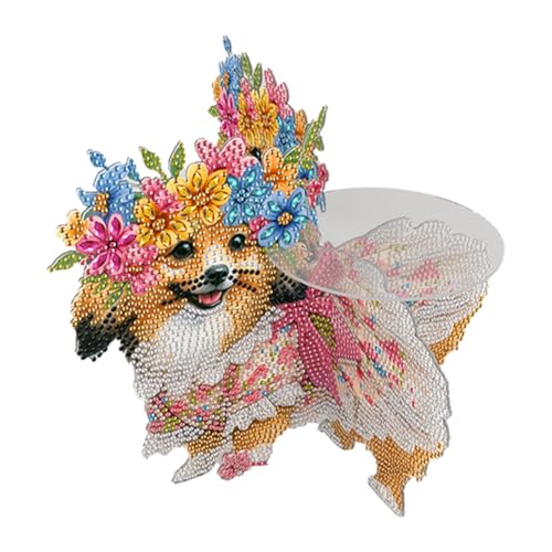 Pflanzenständer, DIY, Diamantmalerei, aus Acryl, Halterung für Topfpflanzen, Dekoration, kreatives Haus Pflanzenständer, DIY, Diamantmalerei, aus Acryl, Halterung für Topfpflanzen, Dekoration, kreatives Haus von Kexpery