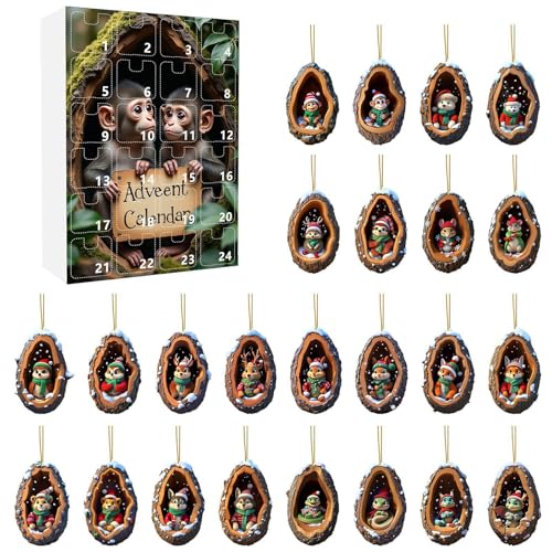 Weihnachtskalender Charming Tier Advent Calendar Tree Loch Pender (C) von Kexpery