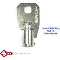 Homak & Protex Safe Keys Cut To Code Number Homak & Protex Safe Keys Cut To Code Number von KeyKing