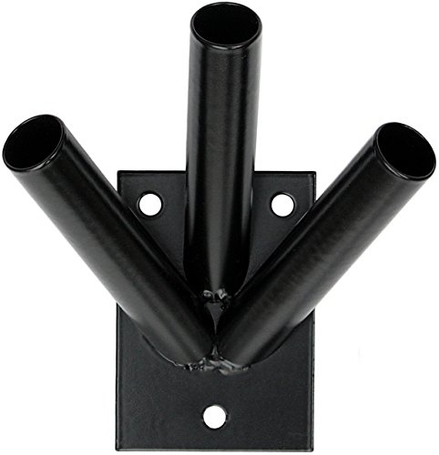 KeyMet GmbH Fahnenhalter Fahnenmasthalter Fahnenwandhalter Fahnenmast Fahne Flagge Doppelhalterung Schwarz (1, 3-Fach Schwarz) KeyMet GmbH Fahnenhalter Fahnenmasthalter Fahnenwandhalter Fahnenmast Fahne Flagge Doppelhalterung Schwarz (1, 3-Fach Schwarz) von KeyMet