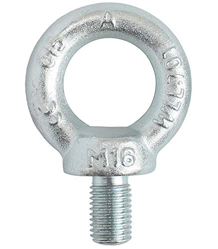 KeyMet GmbH 2 Ringschraube Schraube Kranöse M16 Ringbolzen Augenschraube von KeyMet GmbH