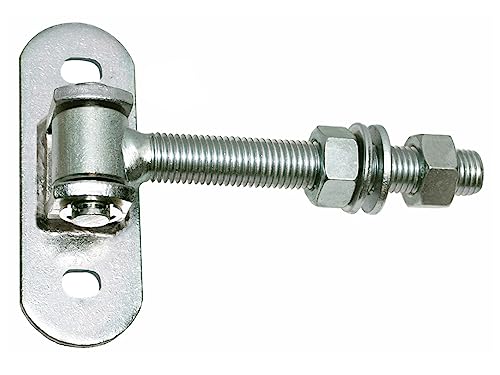 Torangel einstellbar Torscharnier Hängscharniere mit Anschraubblech Verzinkt (1, M16) Torangel einstellbar Torscharnier Hängscharniere mit Anschraubblech Verzinkt (1, M16) von KeyMet
