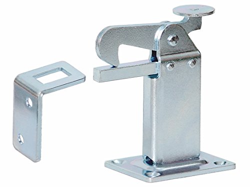 KeyMet Torfeststeller Türfeststeller (2, Bodenmontage Silber Verzinkt) von KeyMet GmbH