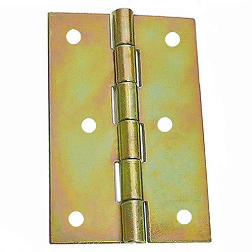 10 Möbelscharniere Gerollte Scharniere Türscharniere Möbelband 70 x 45 mm Gelb Verzinkt 10 Möbelscharniere Gerollte Scharniere Türscharniere Möbelband 70 x 45 mm Gelb Verzinkt von KeyMet