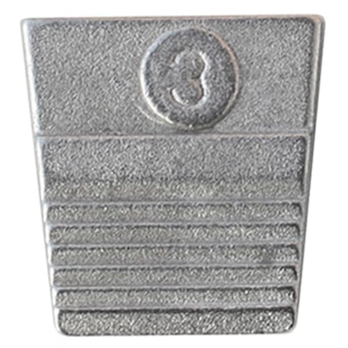 2 Hammerkeile Hammerkeil Ersatzkeile für Hämmer Keile Eisenaxtkeile Griffspaltkeil Hammer Größe 3 (2 Stück Größe 3) von KeyMet