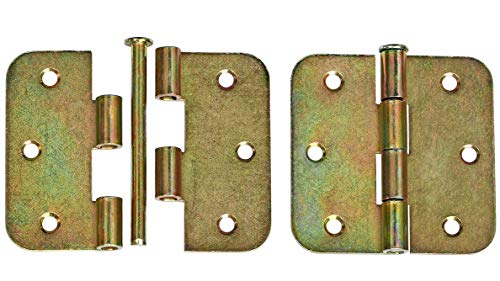 Gerollte Kulissenscharniere Scharnier mit losem Knopfstift 75 x 75 Gelb Verzinkt Gerollte Kulissenscharniere Scharnier mit losem Knopfstift 75 x 75 Gelb Verzinkt von KeyMet
