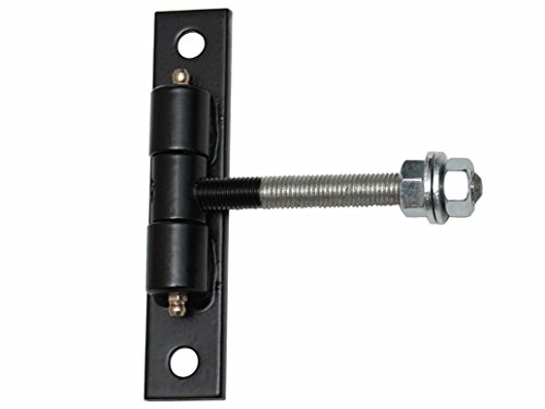 Hängscharniere Torscharniere Torangel Scharniere M16 L 100 mm Schwarz von KeyMet