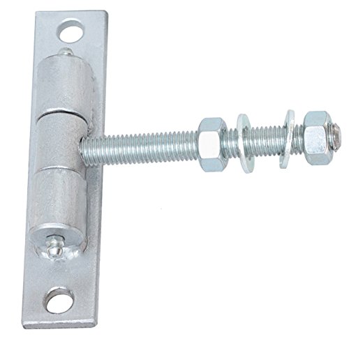 Hängscharniere Torscharniere Torangel Scharniere M20 L 123 mm Silber Pulverbeschichtung von KeyMet