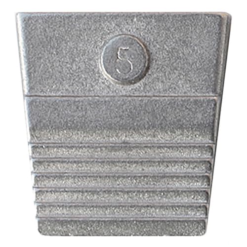 KeyMet 10 Hammerkeile Hammerkeil Ersatzkeile für Hämmer Keile Eisenaxtkeile Griffspaltkeil Hammer Grösse 5 (10 Stück Größe 5) von KeyMet