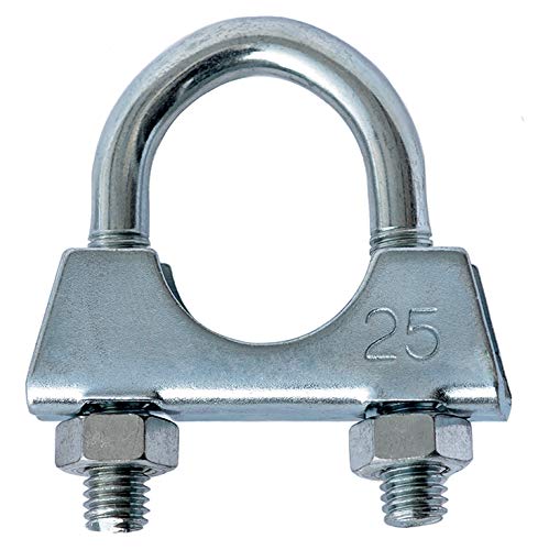 KeyMet Rohrschellen 25 mm Klemme Verzinkt M8 Gewinde 35 mm Bolzenabstand 15 mm Tiefe Silber KeyMet Rohrschellen 25 mm Klemme Verzinkt M8 Gewinde 35 mm Bolzenabstand 15 mm Tiefe Silber von KeyMet