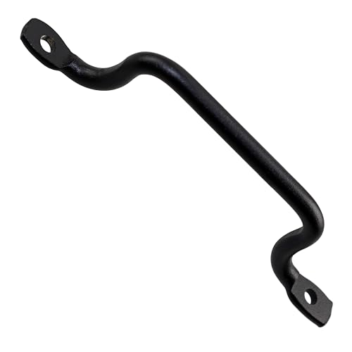 KeyMet Tragegriff Kistengriff Handgriff Möbelgriff Boxengriff Truhengriff Box (1, Schwarz Pulverbeschichtet) von KeyMet