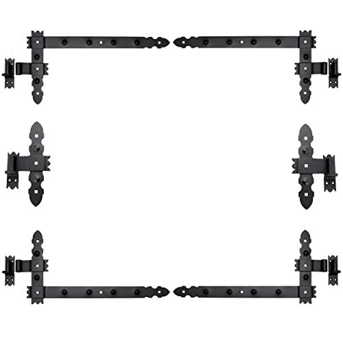 Winkelband Winkelbänder Türbänder Türband Schwarz Pulverbeschichtet (600 (6Teile)) von KeyMet
