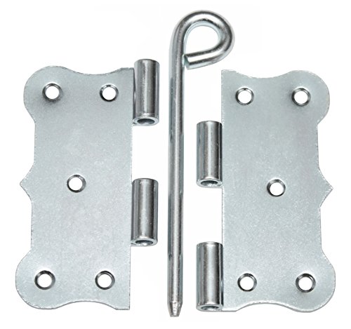 Kulissenscharniere Scharniere Türscharniere 80 x 80 Türband Retro lose Stift Silber von KeyMet