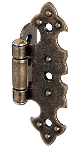 Möbelbänder Möbelband Möbelbänder Möbelscharniere Scharnier Türscharniere Alt Messing 77/25 von KeyMet