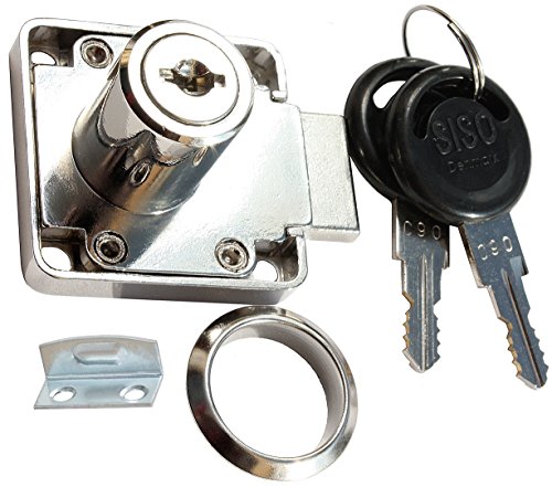 Möbelschloss Schubladenschloss Aufschraubschloss Schrankschloss SISO CL-X-850 von KeyMet