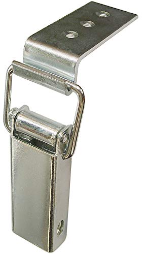 Spannverschluss Kistenverschluss 88 x 40 x 4 mit Gegenhaken Eckbefestigung von KeyMet