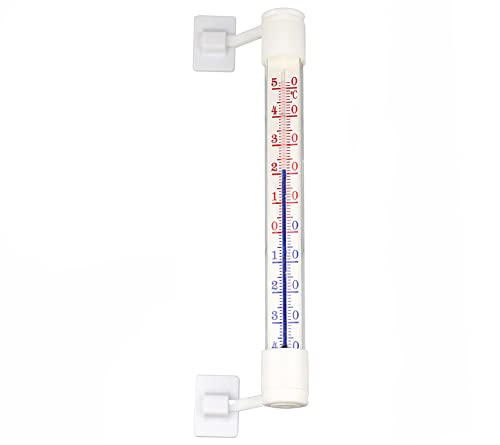 Thermometer Aussenthermometer Gartenthermometer Analog Aussentemperatur Aussen (190) von KeyMet