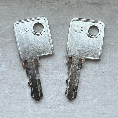 KeyPower (2) H51 für Hirsh Industries Ersatzschlüssel, Ersatzschlüssel für Aktenschrank, Schreibtisch oder Kabinenschlüssel von KeyPower