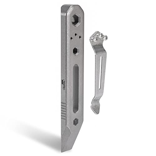 KeyUnity KR00 Titanium EDC Brecheisen-Multiwerkzeug mit Schraubendreher und Taschenclip KeyUnity KR00 Titanium EDC Brecheisen-Multiwerkzeug mit Schraubendreher und Taschenclip von KeyUnity