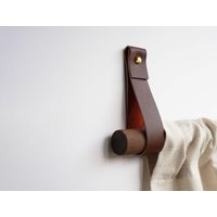 Gardinenstange Riemenhalter Leder Halterung Lederschlaufe Für Die Wand Boho Stangenhalter Wanddecke Display Farmhaus Stil von Keyaiira