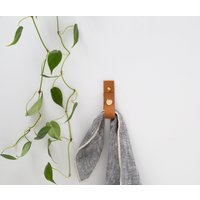 Leder Schnappwand Haken Schnappverschluss - Minimal, Modernes Dekor Design Gurt Zum Aufhängen Von Baseballkappen, Taschen & Handtuchhalter Im von Keyaiira