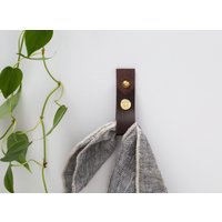 Leder Schnappwand Haken Schnappverschluss - Minimal, Modernes Dekor Design Gurt Zum Aufhängen Von Baseballkappen, Taschen & Handtuchhalter Im von Keyaiira
