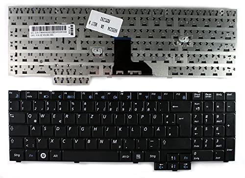 Keyboards4Laptops kompatibel Deutsch Gestaltung Schwarz Laptop Tastatur Ersatz für Samsung NP-R620-FS05DE von Keyboard4Laptops