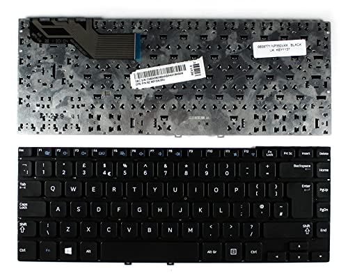 Keyboards4Laptops kompatibel Vereinigtes Königreich Gestaltung Schwarz Windows 8 Laptop Tastatur Ersatz für Samsung NP350V4X von Keyboard4Laptops