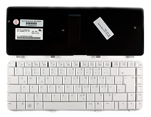 Keyboards4Laptops Deutsch Weiß kompatible Ersatz Tastatur kompatibel mit HP Pavilion DV4-1028TX von Keyboards4Laptops