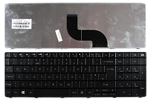 Keyboards4Laptops Vereinigtes Königreich Schwarz Windows 8 kompatible Ersatz Tastatur kompatibel mit Gateway NE56R10U von Keyboards4Laptops