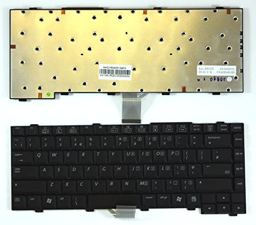 Keyboards4Laptops Vereinigtes Königreich Schwarz kompatible Ersatz Tastatur kompatibel mit Compaq Presario 1504AP von Keyboards4Laptops