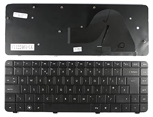 Keyboards4Laptops Vereinigtes Königreich Schwarz kompatible Ersatz Tastatur kompatibel mit Compaq Presario CQ42-360TU von Keyboards4Laptops