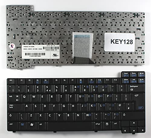 Keyboards4Laptops Vereinigtes Königreich Schwarz kompatible Ersatz Tastatur kompatibel mit Compaq Presario V1075AP von Keyboards4Laptops