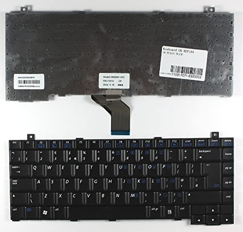 Keyboards4Laptops Vereinigtes Königreich Schwarz kompatible Ersatz Tastatur kompatibel mit Gateway MX3422 von Keyboards4Laptops