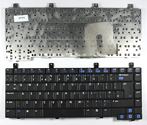 Keyboards4Laptops Vereinigtes Königreich Schwarz kompatible Ersatz Tastatur kompatibel mit HP Pavilion DV4205EA von Keyboards4Laptops