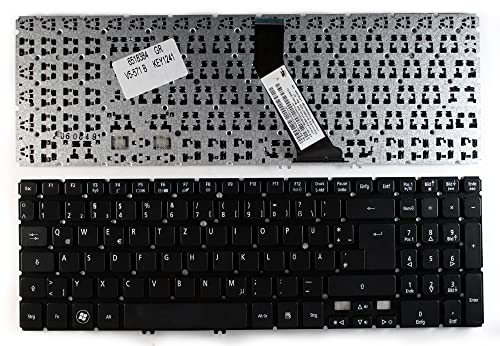 Keyboards4Laptops kompatibel Deutsch Gestaltung Schwarz Laptop Tastatur Ersatz für Acer Aspire V5-571 von Keyboard4Laptops